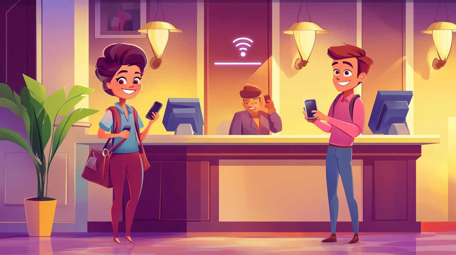 호텔 로비 무료 Wi-Fi 문의하기 7선 호텔 로비에서 무료 Wi Fi 문의하는 방법