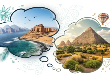 Even if vs Even though: 헷갈리는 가정과 사실, 영어로 명확하게 구분하기 가정('Even if')을 나타내는 물음표와 사실('Even though')을 나타내는 체크 표시가 그려진 두 개의 생각 풍선 비교 이미지.