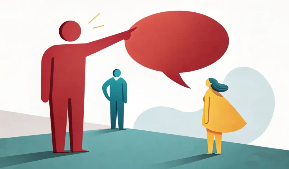 Piece of Mind 구문: 솔직한 비판이나 불만을 영어로 표현하는 방법 'Give someone a piece of one's mind' 영어 표현처럼 솔직한 불만이나 비판을 표현하는 것을 나타내는 상징적 이미지