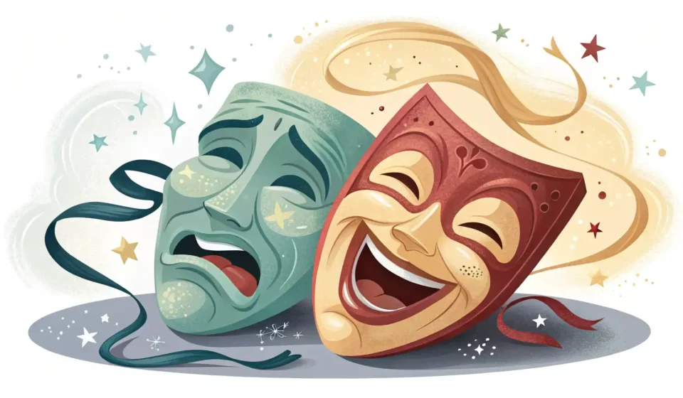 연극 관람, 영어로 자신 있게 즐기기! 연극 관람 및 티켓 예매 시 필요한 필수 영어 표현 배우기 콘셉트 이미지
