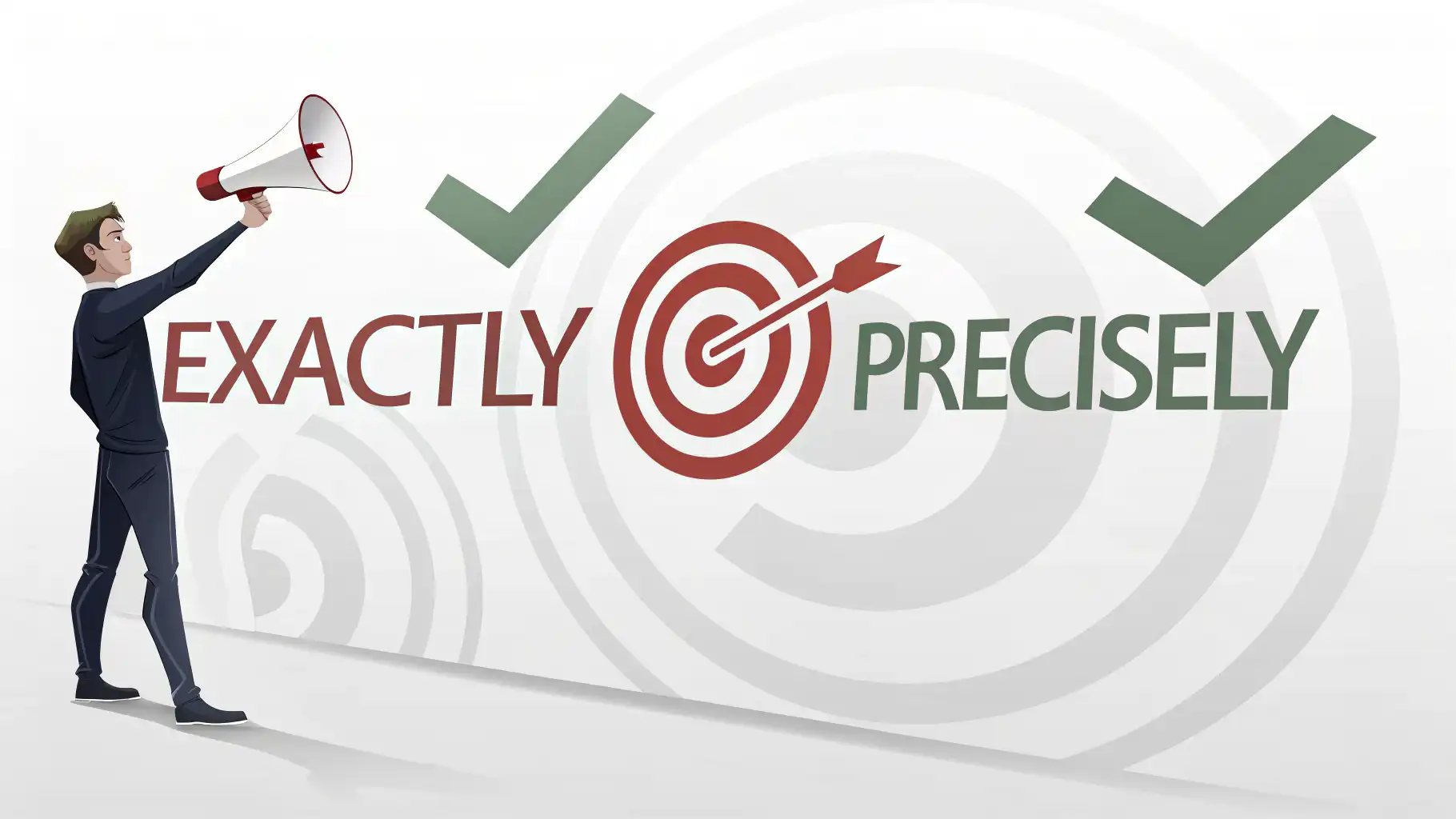 “Exactly”와 “Precisely”의 차이, 정확성을 강조하는 영어 표현 마스터하기 'Exactly'와 'Precisely'의 미묘한 차이와 정확성을 강조하는 다양한 영어 표현 학습 썸네일 이미지