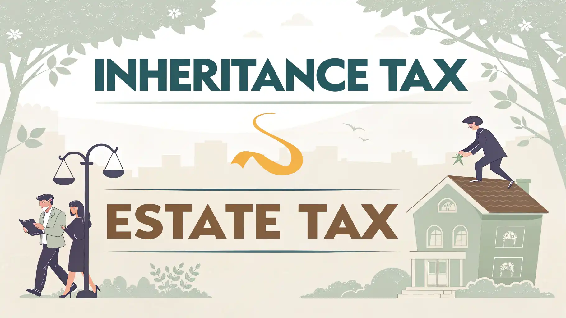 상속세 영어로: 정확한 표현과 필수 어휘 상속세 관련 영어 표현 'Inheritance Tax'와 'Estate Tax'를 설명하는 그래픽 이미지.