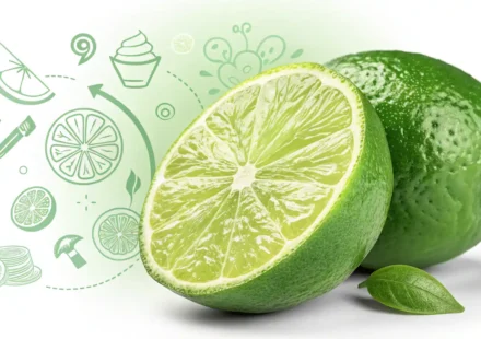 라임 영어로 완벽하게 표현하는 방법: Lime 마스터하기 밝은 초록색 라임과 영어 단어 학습을 상징하는 아이콘 이미지