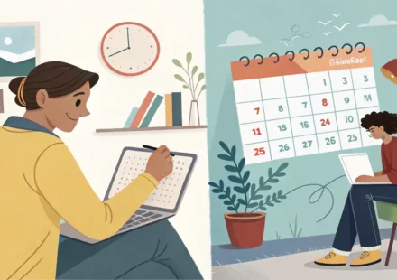 “Now”와 “At the moment”의 차이: 현재 시점 완벽 마스터하기 현재 시점 영어 표현 'Now'와 'At the moment'의 미묘한 차이를 시각적으로 비교하는 이미지