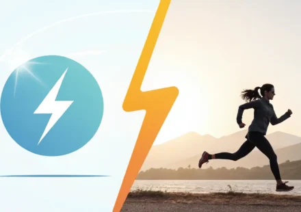 반사 신경부터 거울 속 모습까지, ‘반사’를 영어로 완벽 정복하기 신체 반사 작용과 거울 반사 이미지를 나누어 보여주며 영어 단어 학습을 나타내는 그림