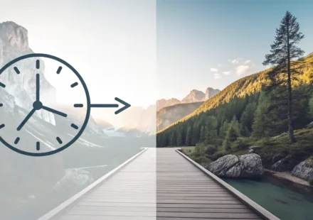 “Since”와 “Because”, 언제 어떻게 다르게 쓸까? 원인과 시간 표현 완벽 정리 영어 표현 'Since'와 'Because'의 차이: 시간(시계 아이콘)과 이유/원인(물음표, 인과관계 화살표 아이콘)을 시각적으로 비교하는 이미지.