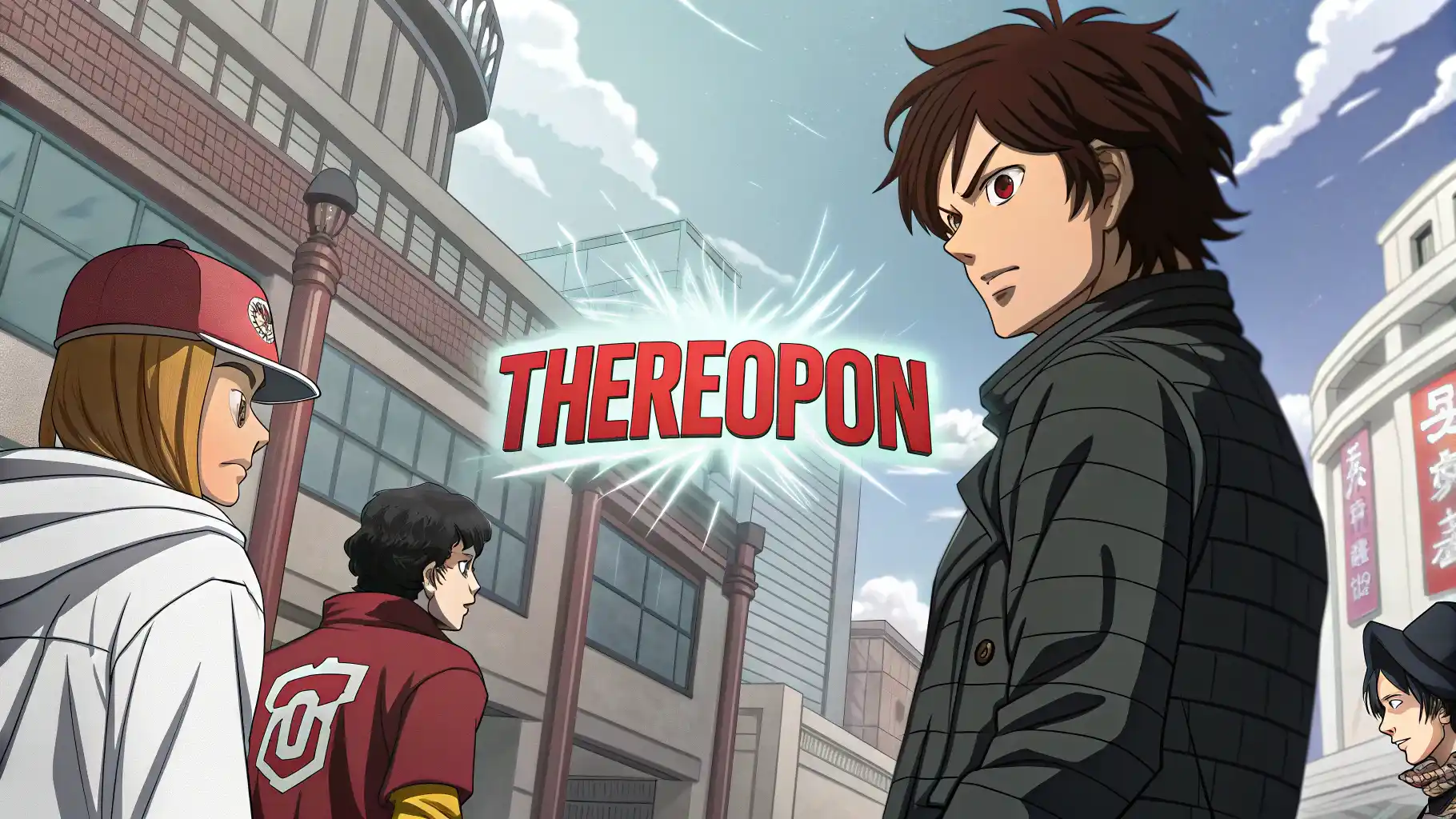 Thereupon 구문: 그 즉시, 그 결과로를 표현하는 표현법 영어로 'Thereupon'과 그 유사 표현인 'Immediately', 'Consequently' 등을 알려주는 영어 표현 공부 애니메이션 스타일 썸네일 이미지