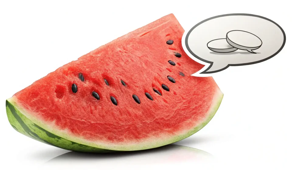 여름 대표 과일 수박, 영어로 자신 있게 말해보세요! 수박과 관련된 영어 표현 학습을 나타내는 썸네일 이미지