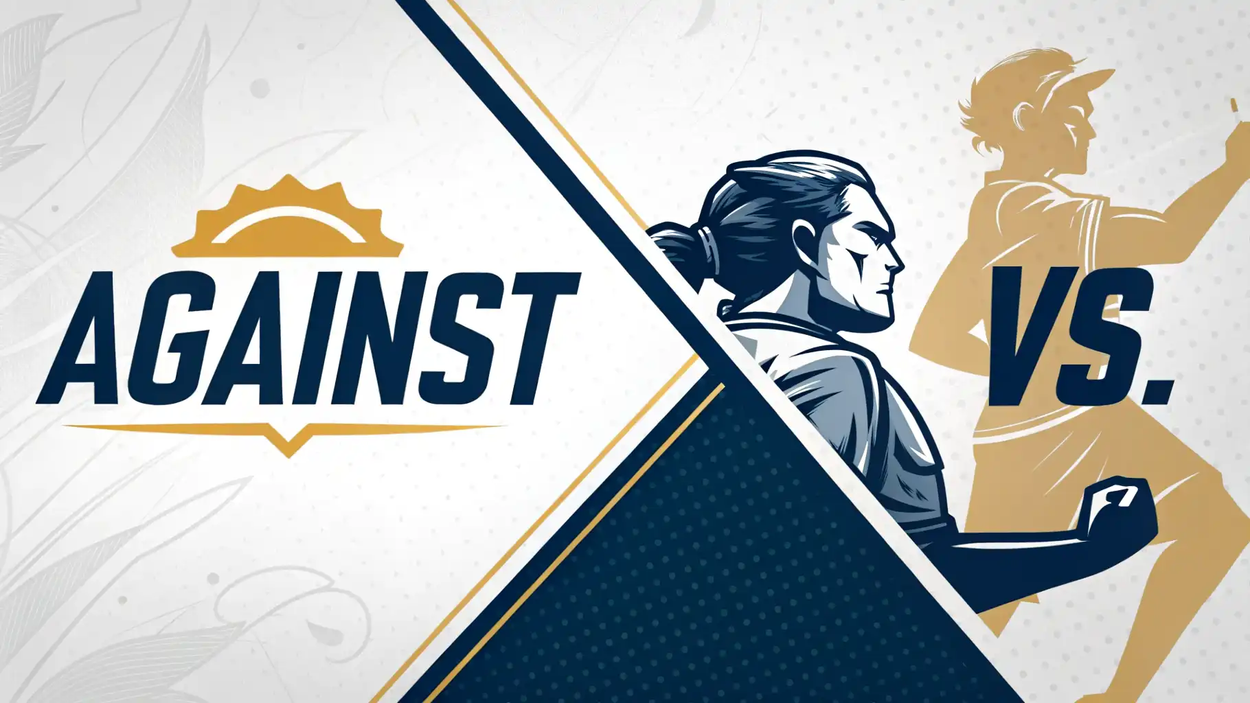 Against와 Versus(Vs.) 단어의 차이점을 시각적으로 비교하며 영어 대립 표현을 설명하는 썸네일 이미지