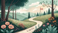 'Towards the end'와 'Near the end' 영어 표현 차이 및 종료 접근 표현 시각화