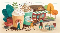 Customizing your coffee with extra toppings at a café [English Conversation] 영어 학습 이미지