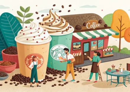 Customizing your coffee with extra toppings at a café [English Conversation] 영어 학습 이미지
