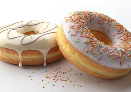 도넛 영어 표현 Donut Doughnut 철자 차이와 영어 학습 시각적 표현
