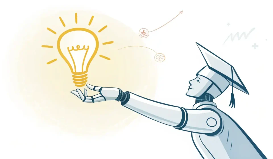 팔을 영어로 표현하는 법 배우기를 상징하는 팔 그림과 전구 아이콘