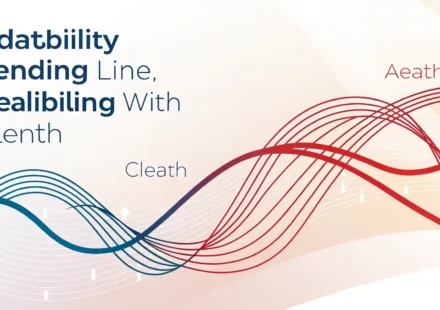 유연함 관련 영어 표현을 시각적으로 나타내는 이미지: 부드럽게 휘어진 선과 달력, 말풍선 아이콘