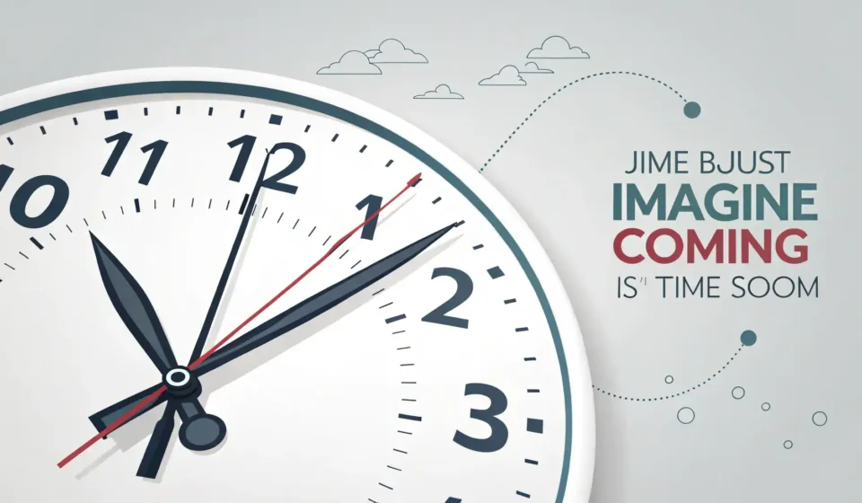 영어로 시간 표현 'By the time'과 'When'의 차이를 시각적으로 보여주는 이미지: 특정 시간 이전 완료와 특정 시점을 나타내는 두 개의 시계 비교.