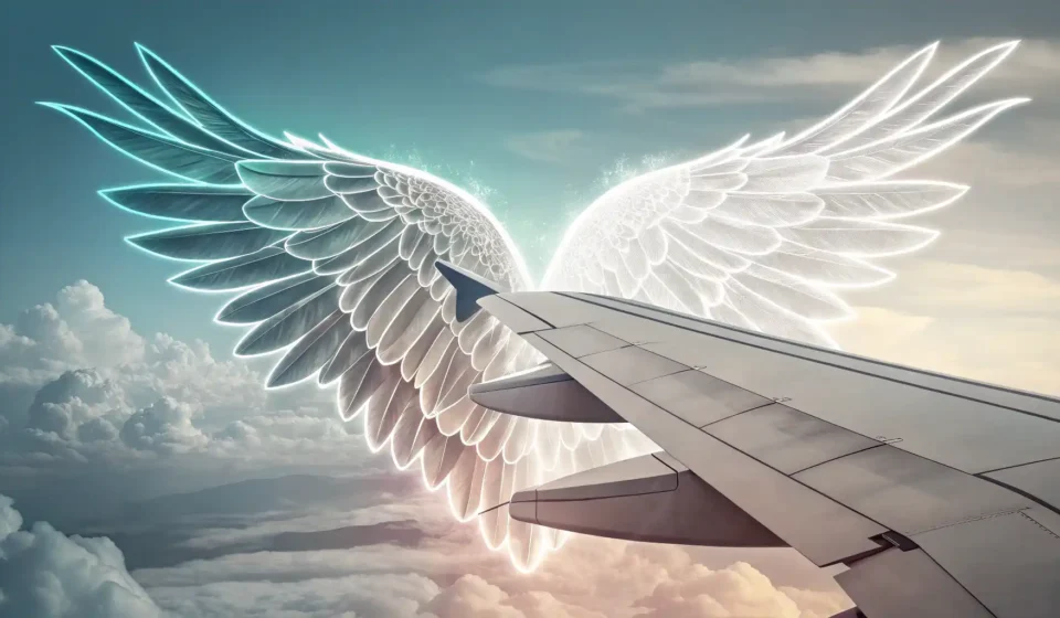 새 날개와 비행기 날개 이미지로 표현한 '날개' 관련 영어 표현 학습 썸네일