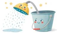 호텔 샤워기 수압 문제 관련 핵심 영어 표현 'Low water pressure'를 보여주는 썸네일 이미지
