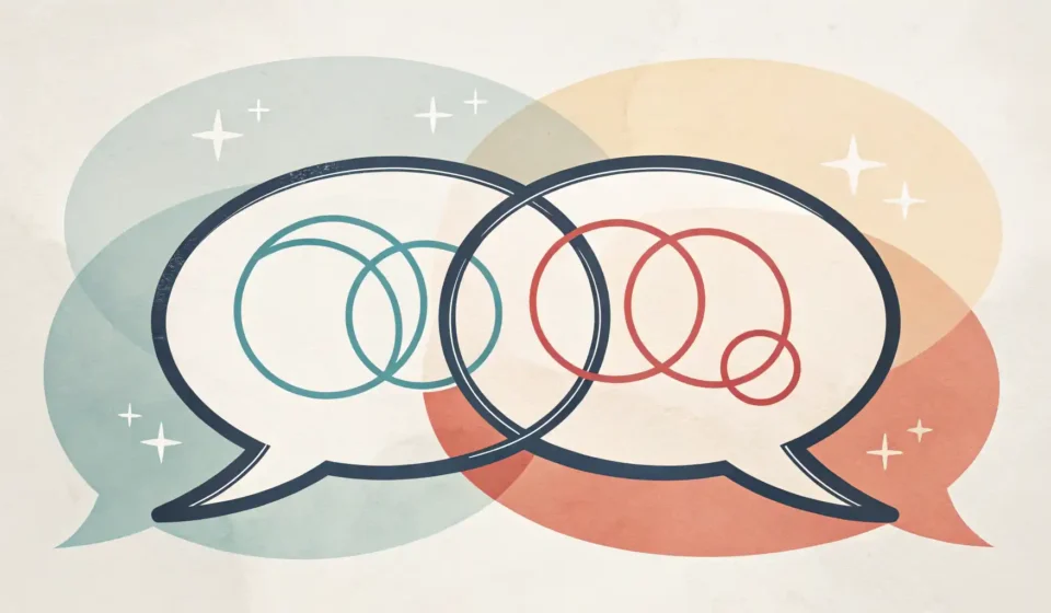 영어 표현 "as well as"와 "together with"의 차이와 유사점을 시각적으로 나타내는 아이콘 이미지.