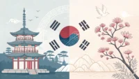 영어로 형, 누나, 오빠, 언니 같은 가족 호칭을 배우는 것을 상징하는 이미지