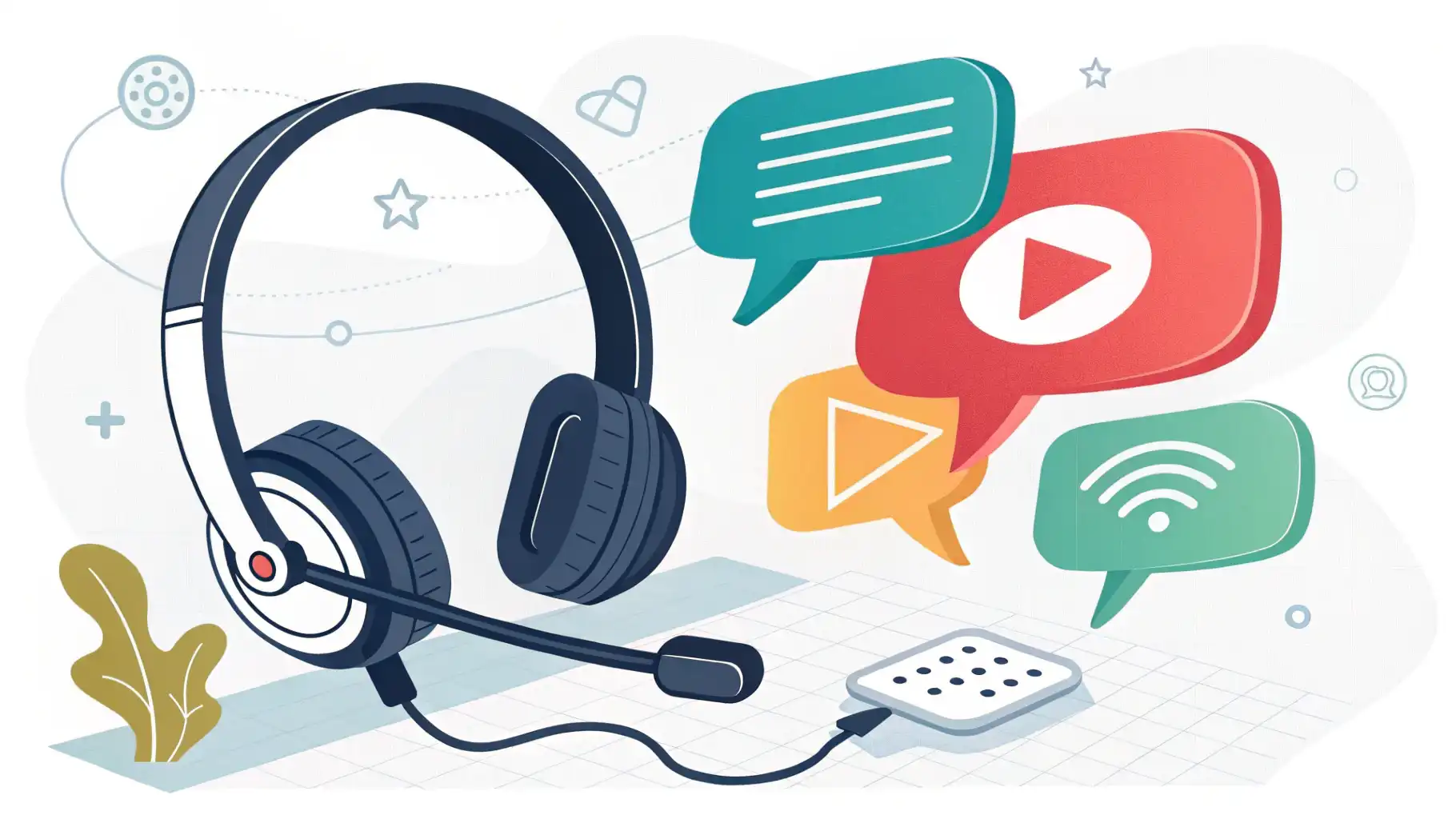 스트리밍 서비스 고객센터 영어 표현 학습 대표 이미지