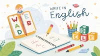 글쓰기 영어로 영어 학습 이미지