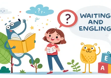 대기 영어로 영어 학습 이미지