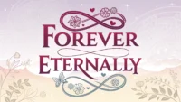 'Forever'와 'Eternally' 영어 단어와 무한대 기호가 강조된 이미지, 영원함 관련 영어 표현 학습 주제 썸네일