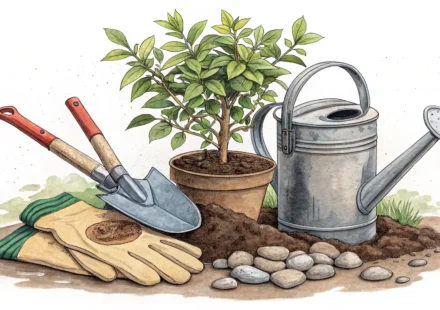 정원 가꾸기 관련 영어 표현 배우기 이미지