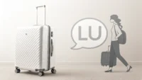 호텔 체크아웃 후 짐 보관 요청 관련 핵심 영어 표현 'Luggage storage'를 강조하는 썸네일 이미지