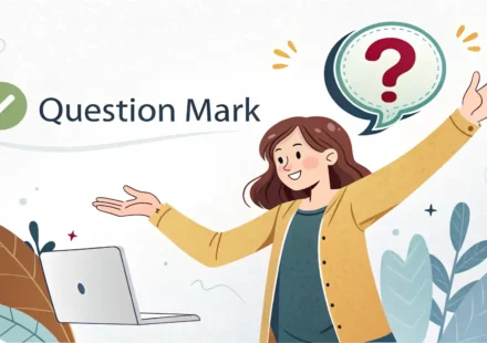 애완동물 가게에서 훈련사에게 영어로 훈련 상담 질문을 하는 사람과 강아지 일러스트