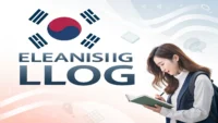 산후조리원을 영어로 표현하는 법을 설명하는 이미지. '산후조리원?'이라는 한글과 'Postpartum Care Center'라는 영문 표현, 아기와 돌봄 관련 아이콘이 표시되어 있...