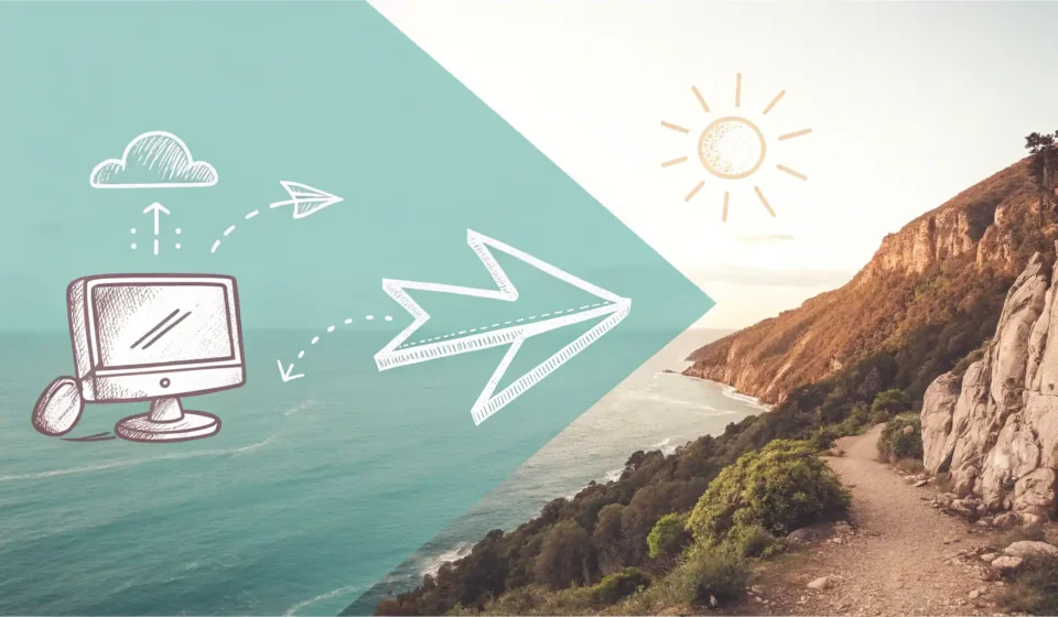 'so that'과 'in order that'의 뉘앙스 차이를 보여주는 두 개의 다른 스타일 화살표가 목표(전구 아이콘)를 향하는 이미지.