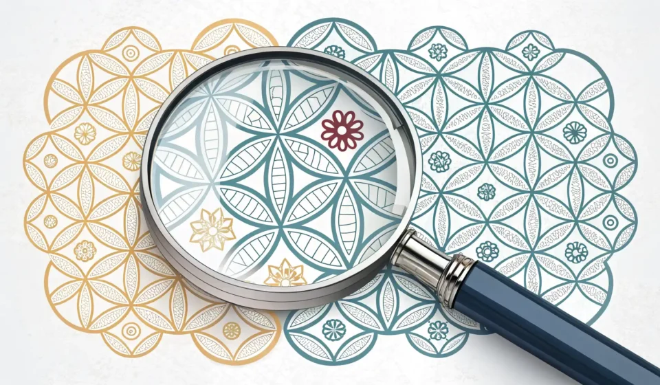 'Whenever'와 'Every time' 영어 표현의 미묘한 차이를 돋보기로 비교하는 상징적 이미지